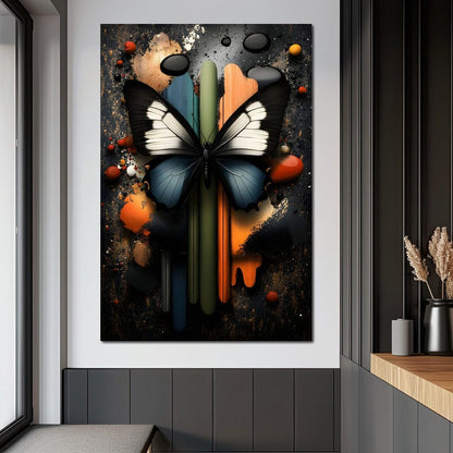 Butterfly Dreamscape Fusion Canvas Wall Art