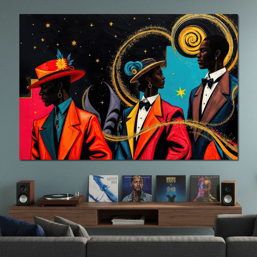 Harlem Renaissance Canvas Wall Art