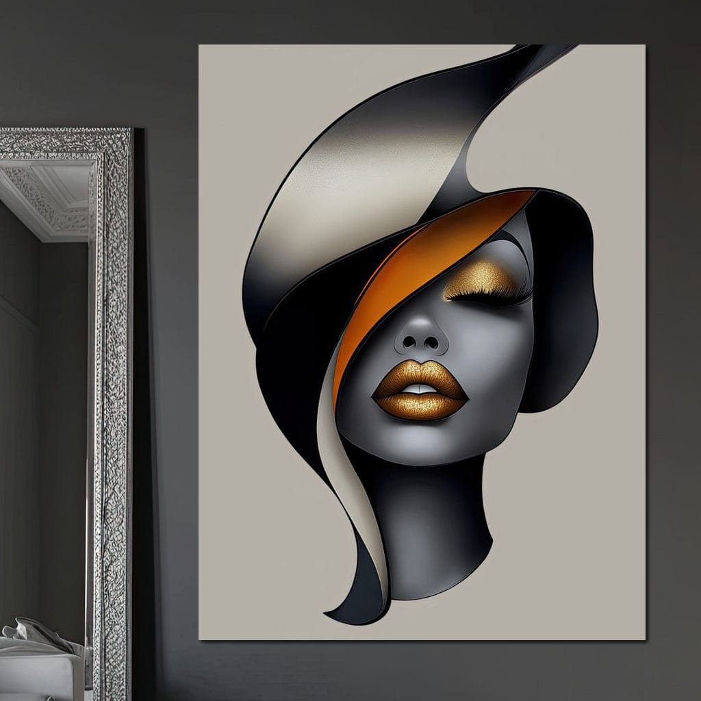 She Wears the Dusk Canvas Wall Art