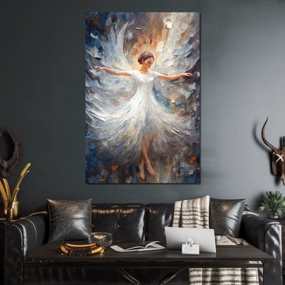 Muse of Motion Canvas Wall Art