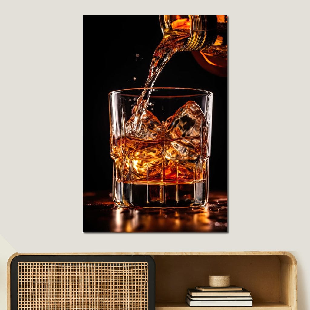 Whiskey's Ethereal Canvas Wall Art