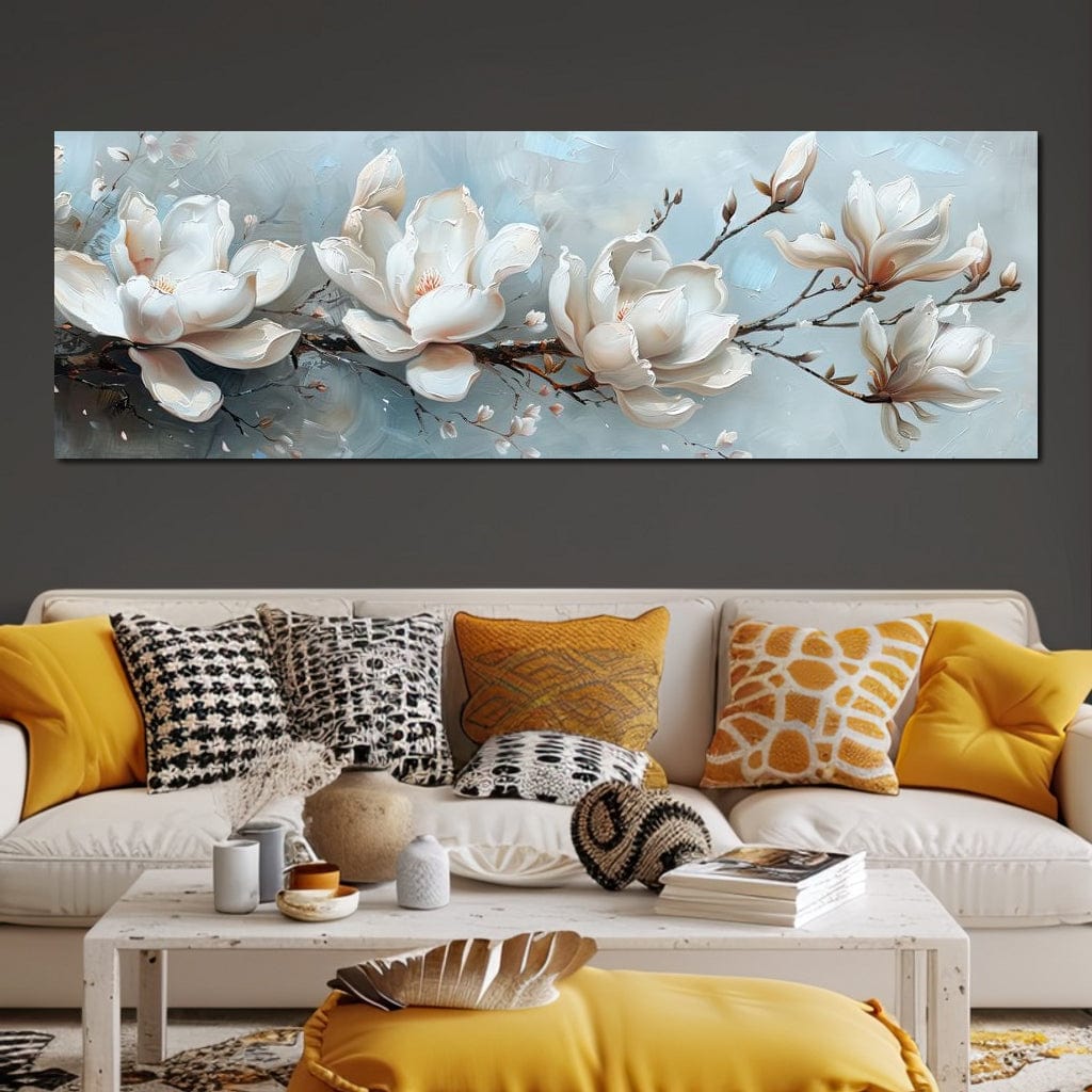 Blossoming Serenity Breeze Canvas Wall Art