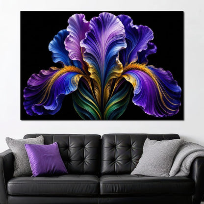 Purple Reign Canvas Wall Art