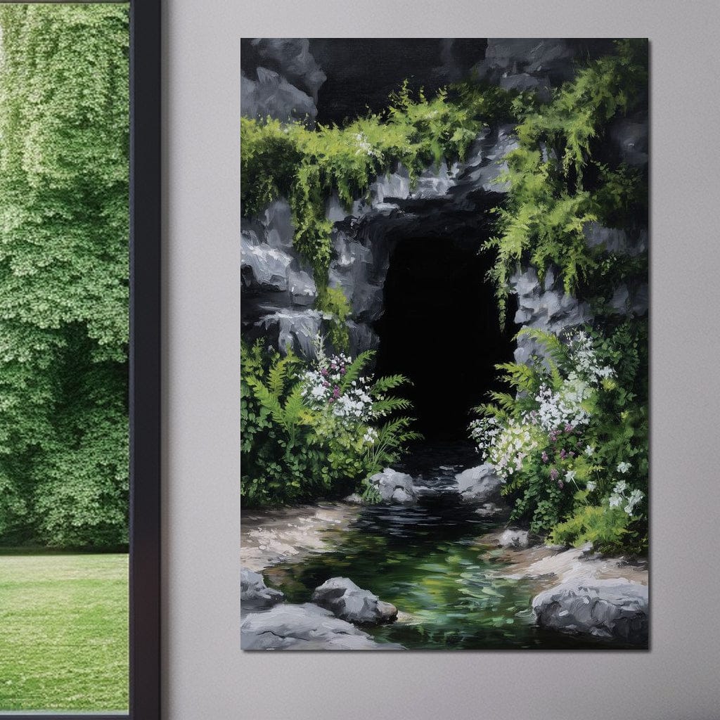 Hidden Grotto Canvas Wall Art