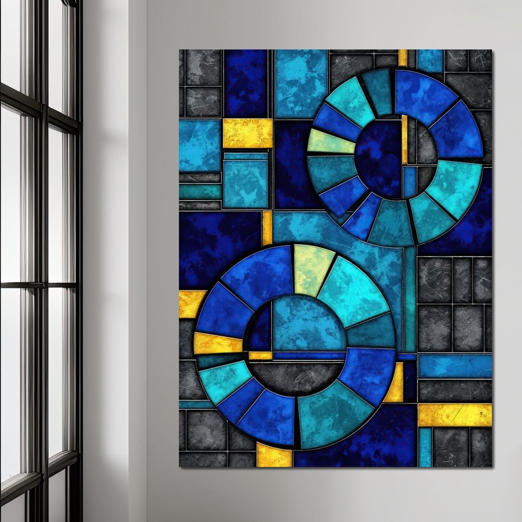 Industrial Zen Canvas Wall Art