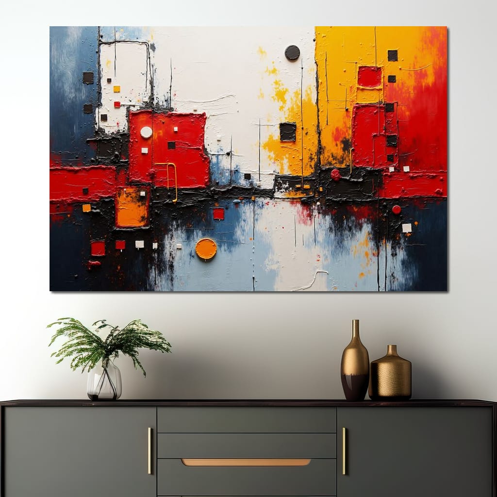 Urban Pulse Canvas Wall Art