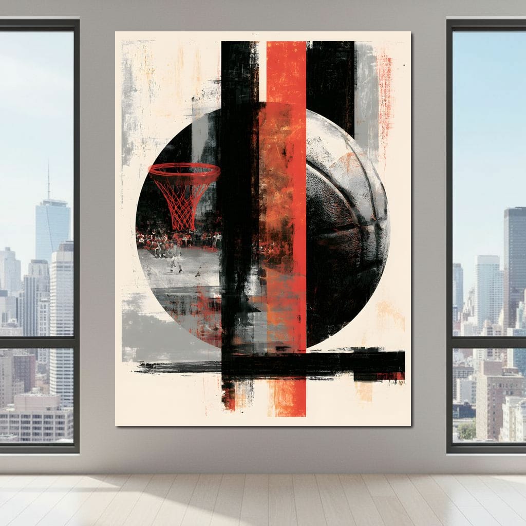 Final Buzzer Before The Shot Canvas Wall Art
