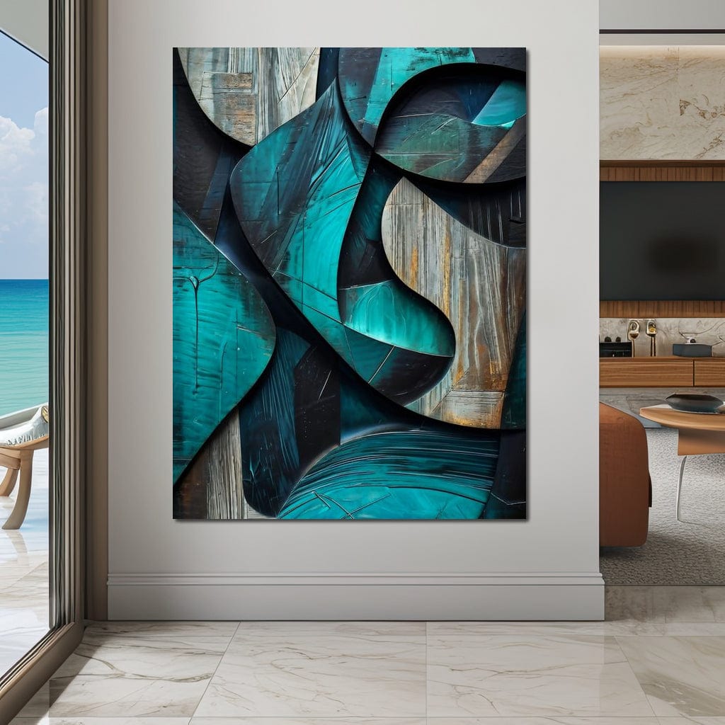 Colorful Modern Art 037 Canvas Wall Art