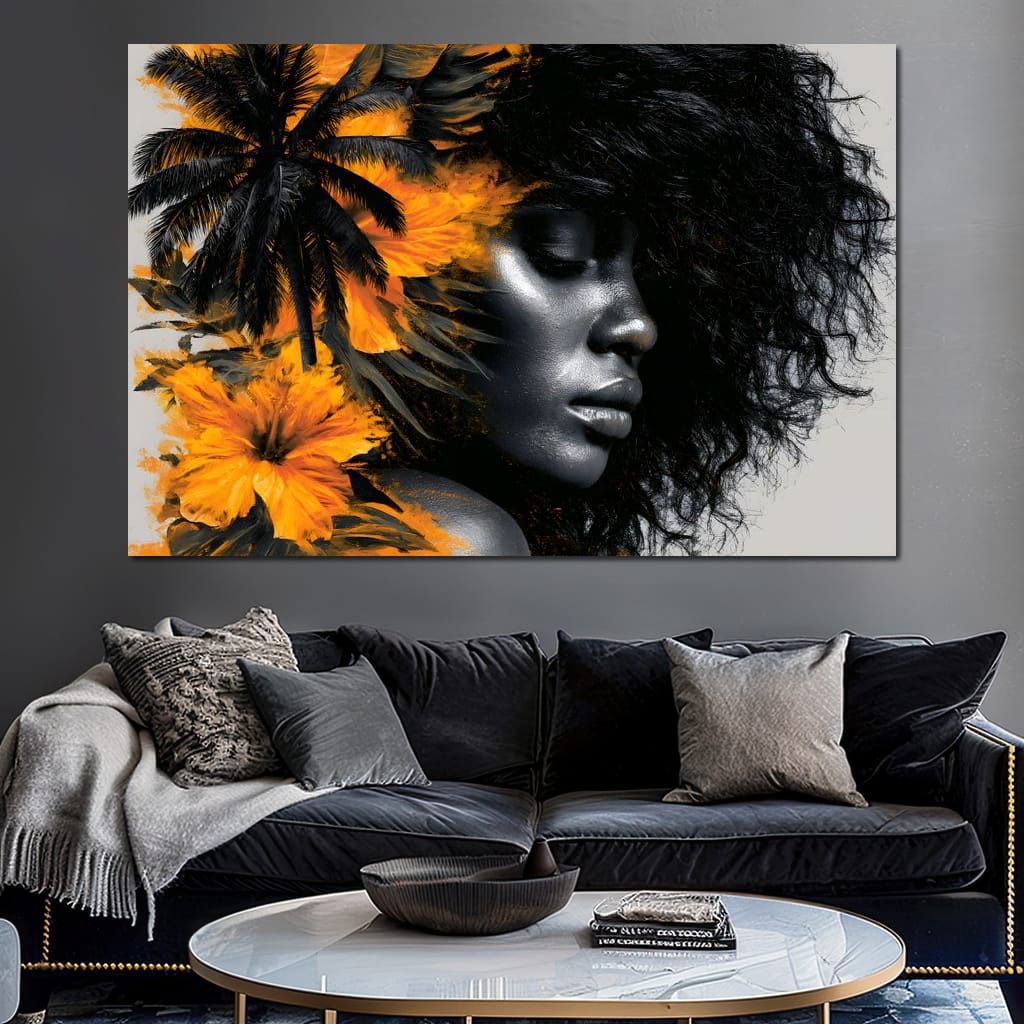 Golden Tropics Restless Soul Canvas Wall Art