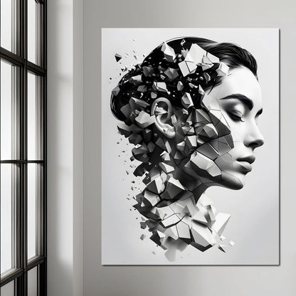 Female Portrait 321 Canvas Wall Art