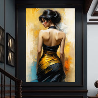 Female Portrait 295 Canvas Wall Art