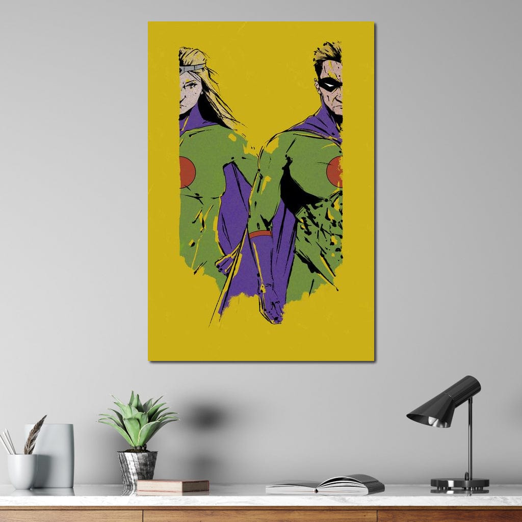 Superheroes Canvas Wall Art