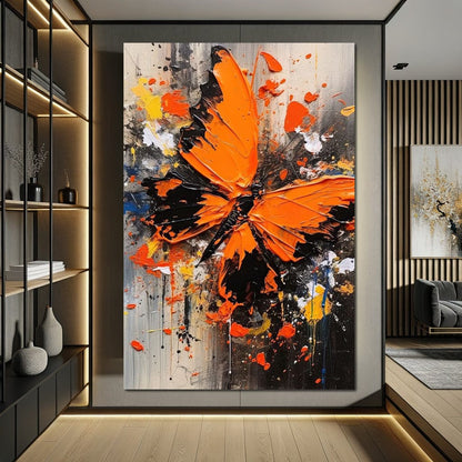 Radiant Lepidoptera Canvas Wall Art
