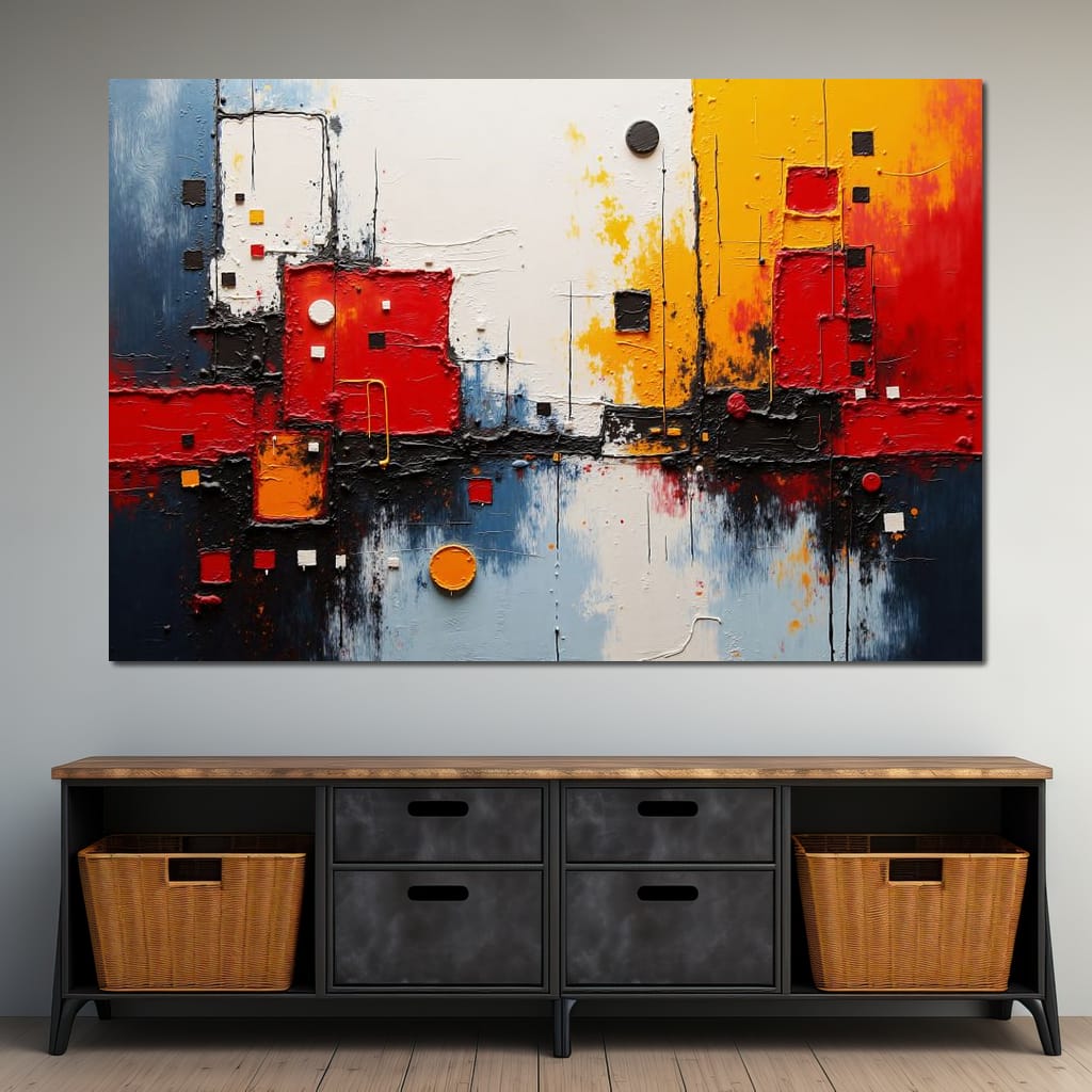 Urban Pulse Canvas Wall Art