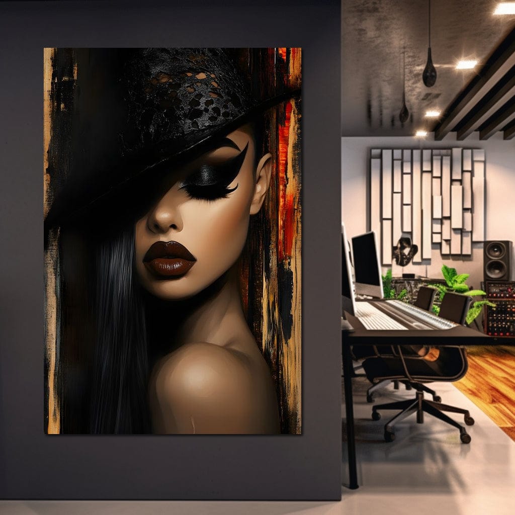 Mystery Elegance Enigma Canvas Wall Art