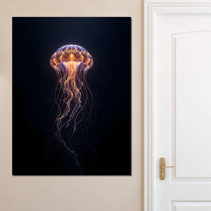 Radiant Deep Abyss Canvas Wall Art