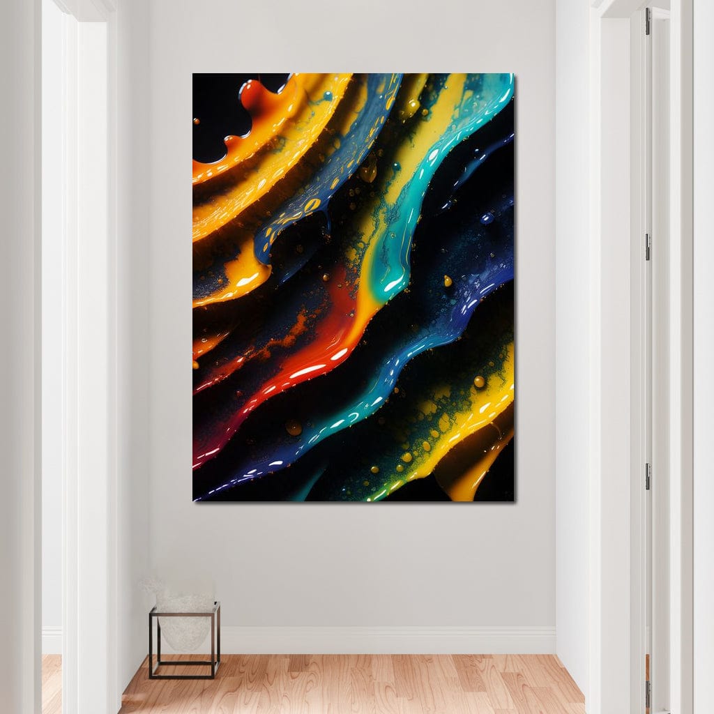 Colorful Contemporary Art 0080 Canvas Wall Art
