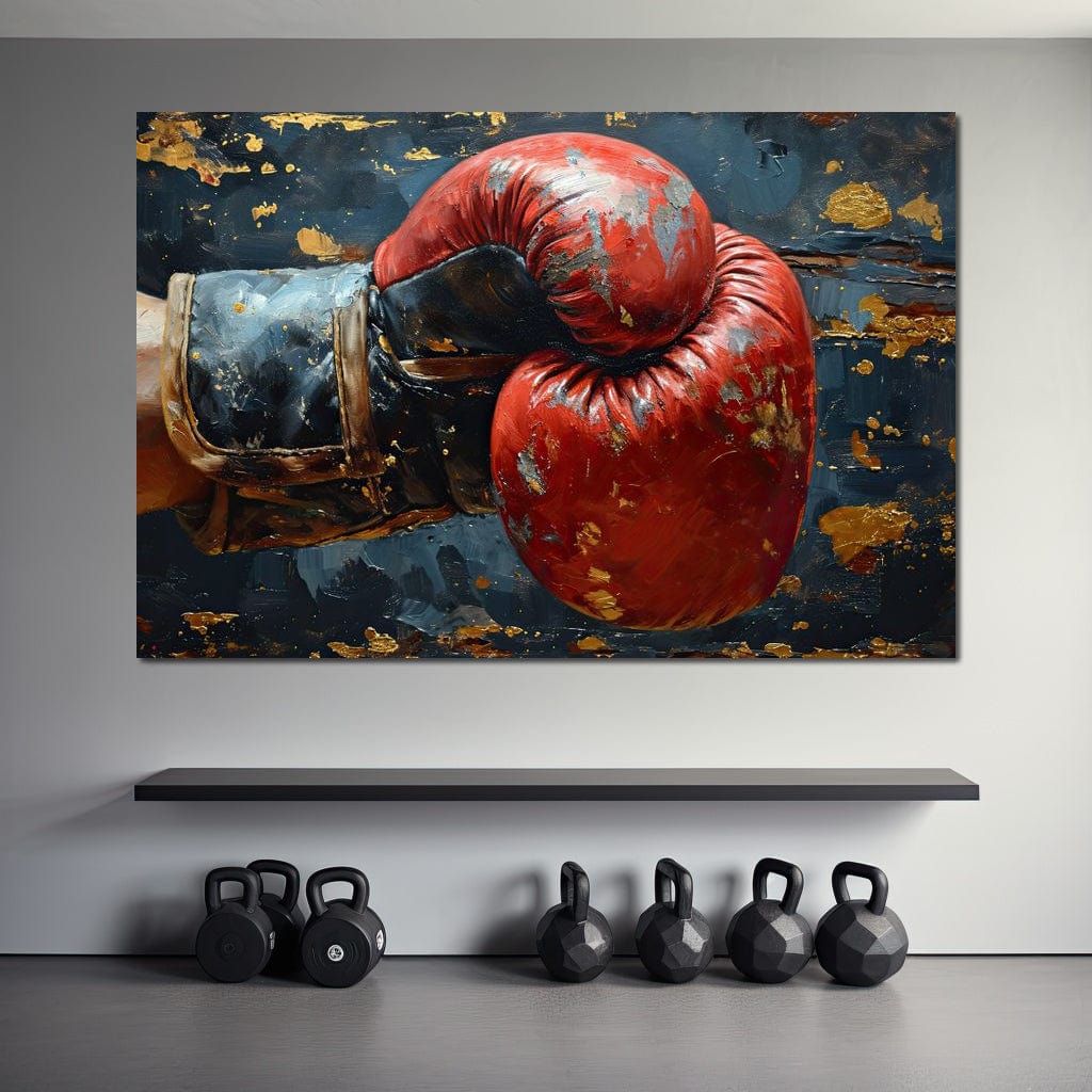 Boxing Glove Canvas Wall Art
