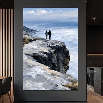 Where Two Souls Stand Together Canvas Wall Art