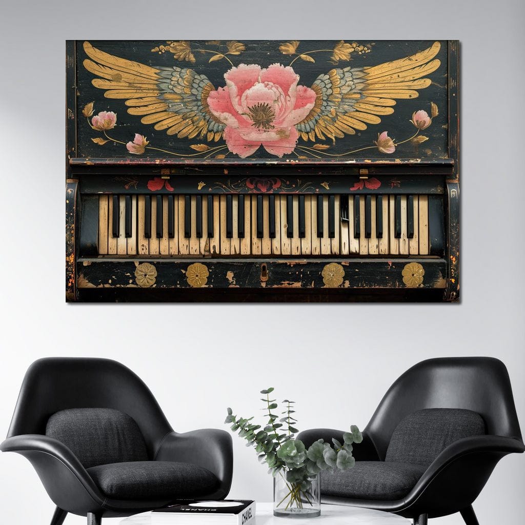 Floral Music Collection 11 Canvas Wall Art