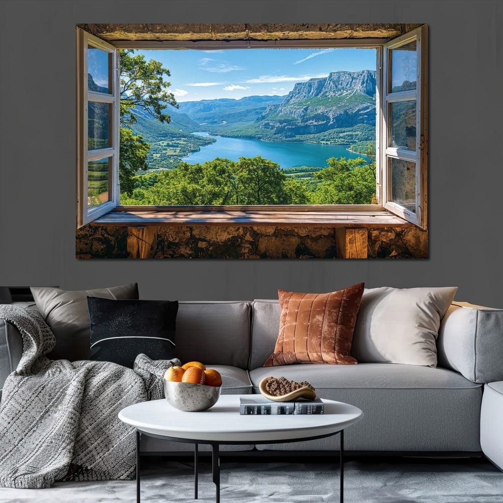 Serenity Vista Panorama Canvas Wall Art