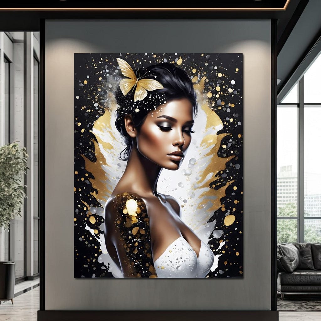 Female Portrait 194 Canvas Wall Art