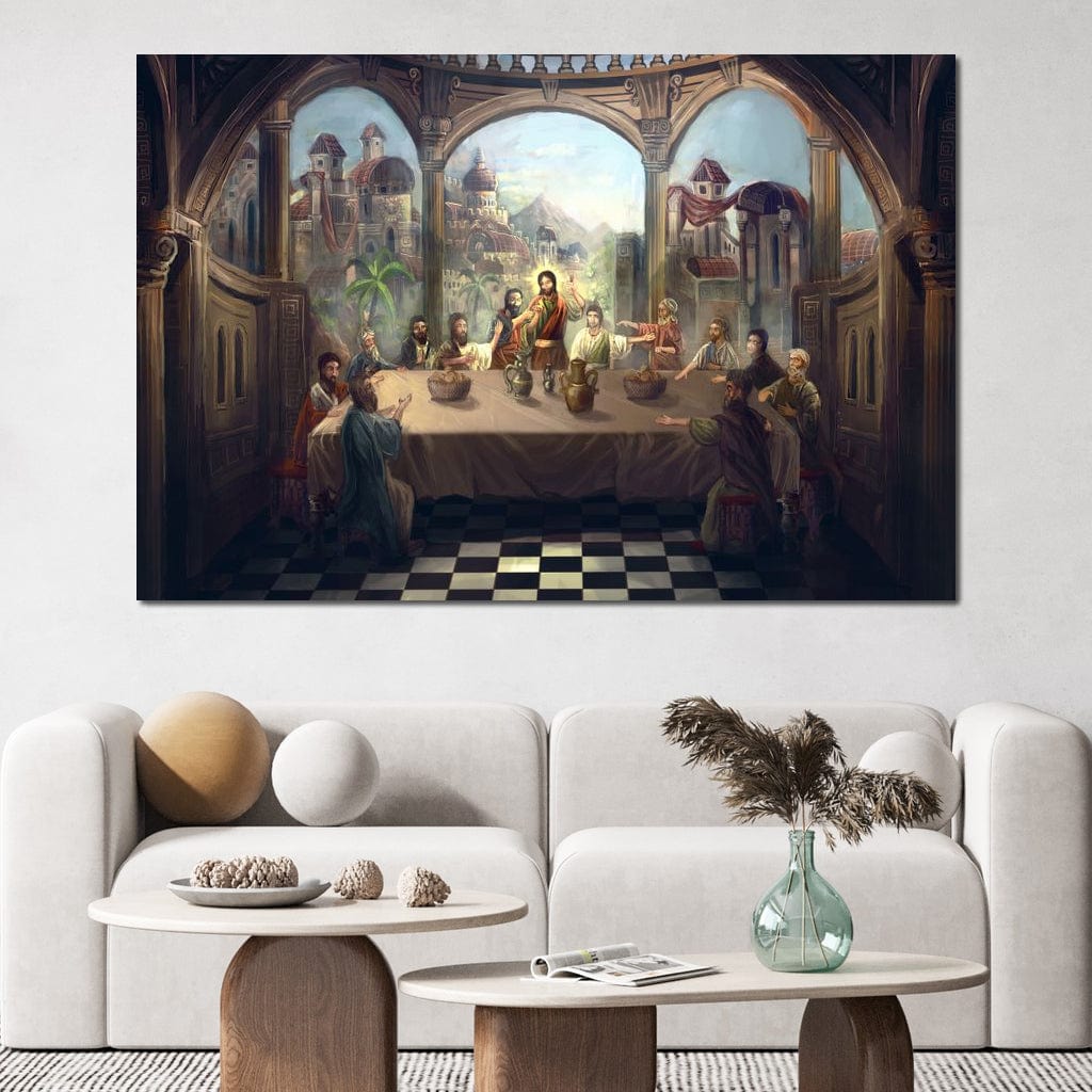 Last Supper Canvas Wall Art