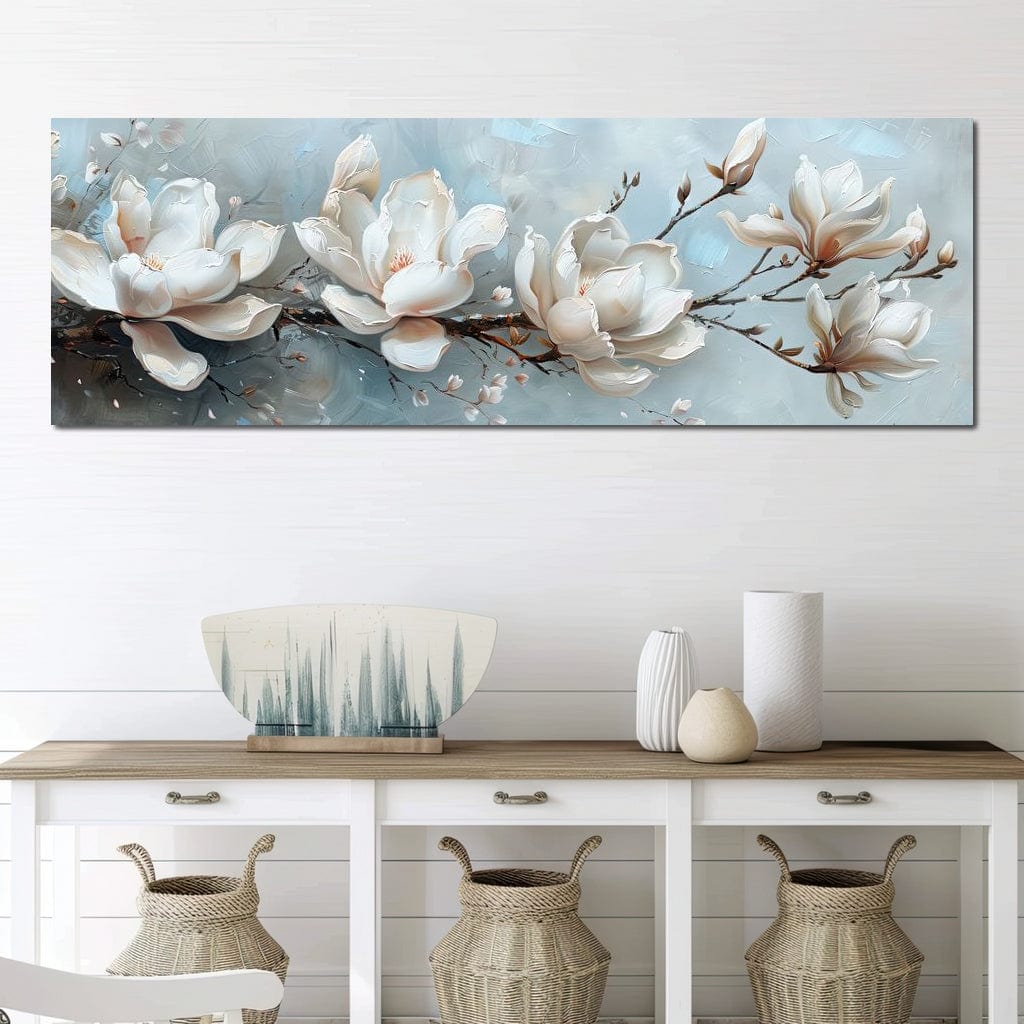 Blossoming Serenity Breeze Canvas Wall Art