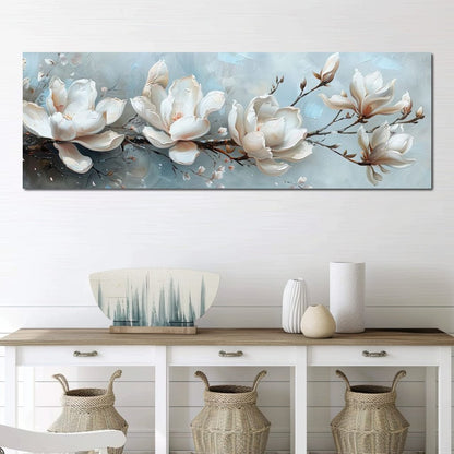 Blossoming Serenity Breeze Canvas Wall Art