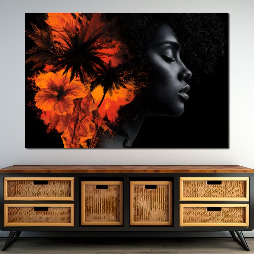 Tropical Soul Internal Radiance Canvas Wall Art