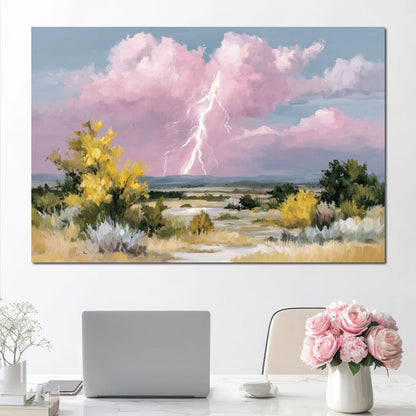 Desert Stormlight Skybreak Canvas Wall Art