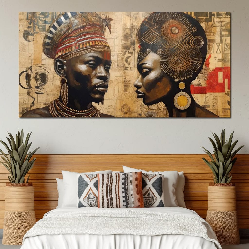 African Portrait Zithembe Canvas Wall Art
