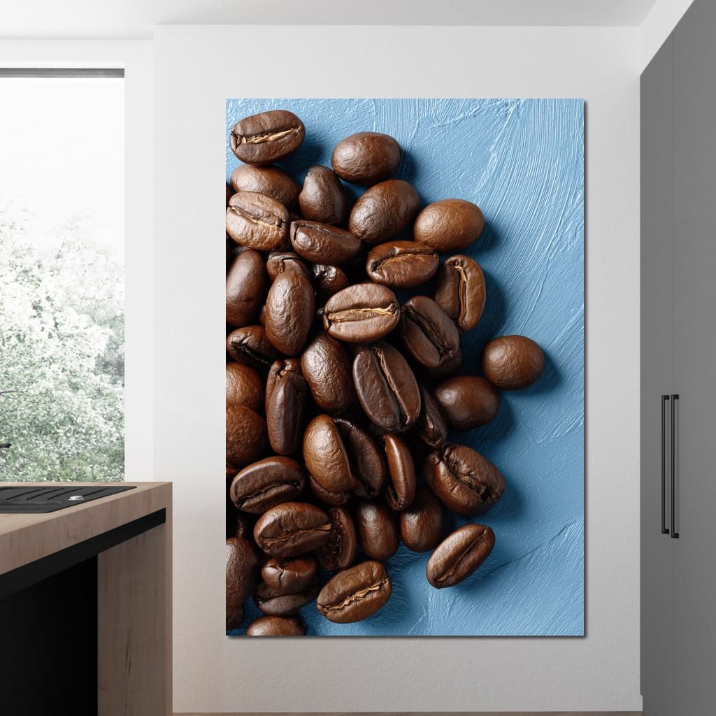 Roasted Coffee Beans Still Life Canvas Wall Art