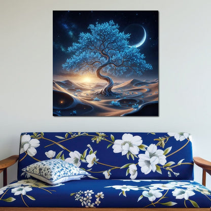 The Celestial Tree Canvas Wall Art