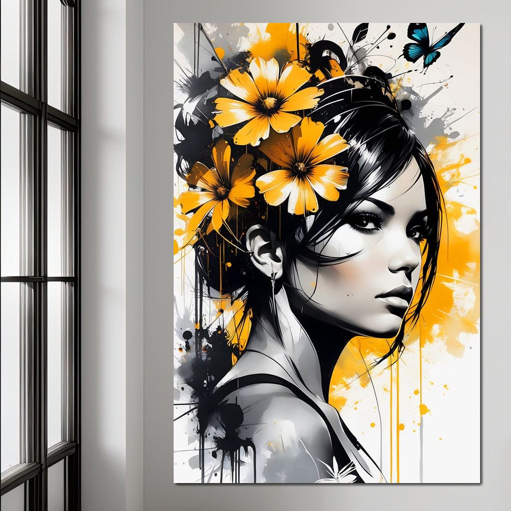 Female Portrait 262 Canvas Wall Art