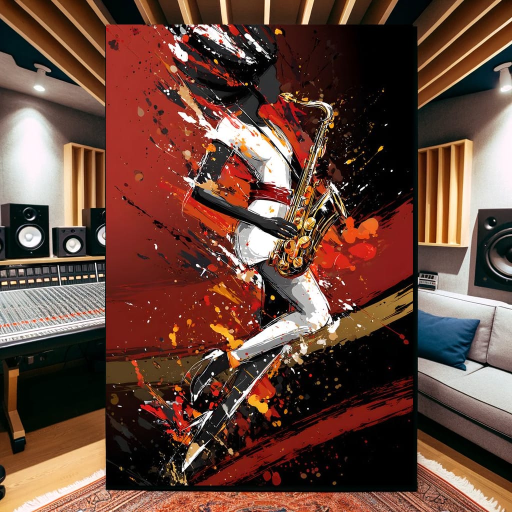 Rhythmic Pulse Of The Night Canvas Wall Art