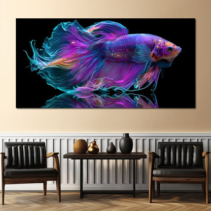 Radiant Fish Canvas Wall Art