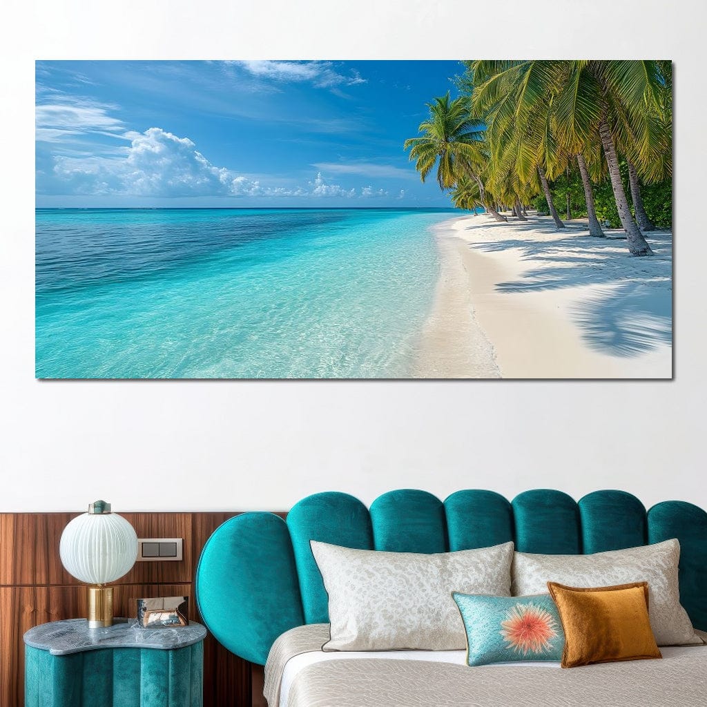 Tropical Shoreline Dreams Canvas Wall Art