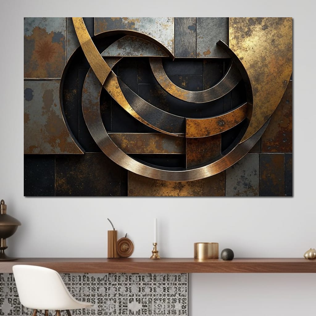 Aetheric Convergence Canvas Wall Art