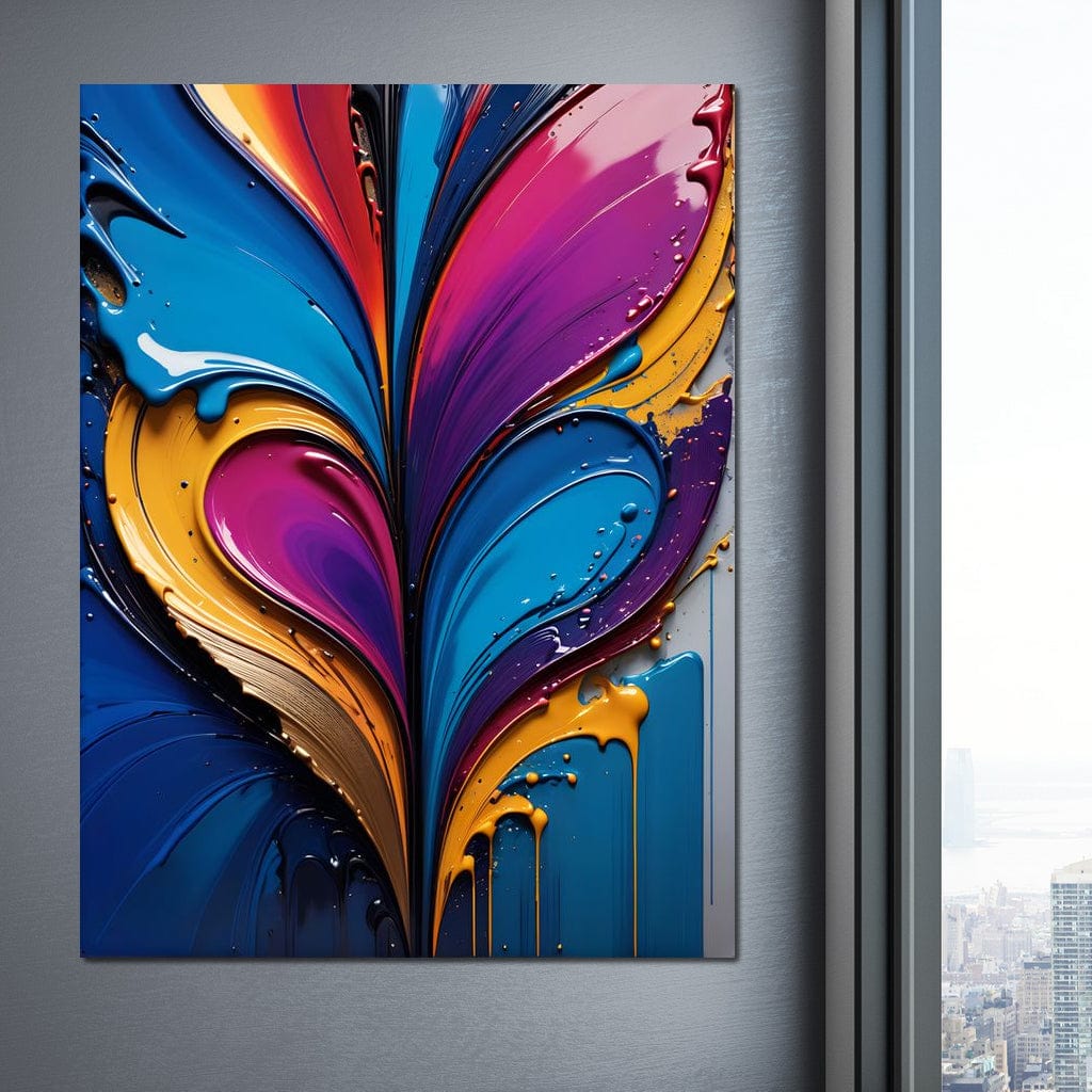 Colorful Love 02 Canvas Wall Art