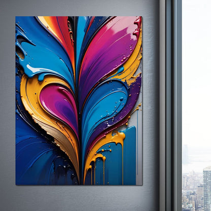 Colorful Love 02 Canvas Wall Art