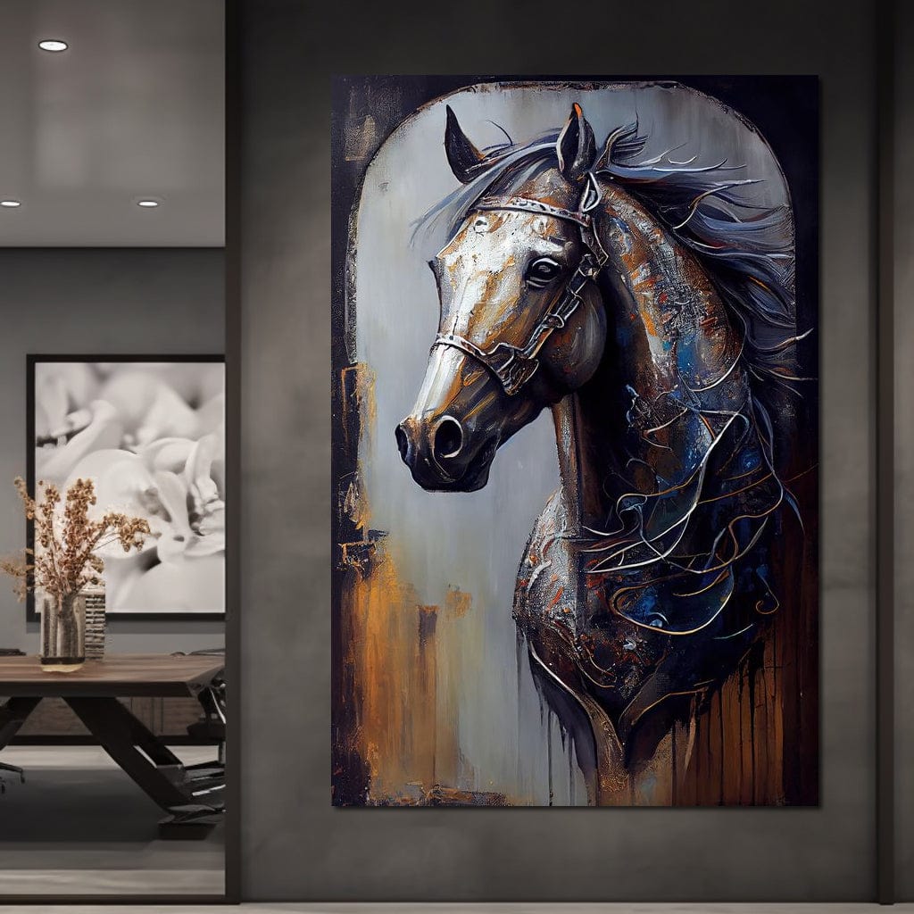 Soulful Steed Canvas Wall Art