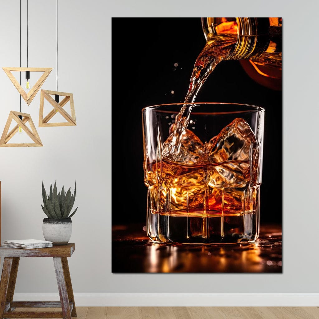 Whiskey's Ethereal Canvas Wall Art