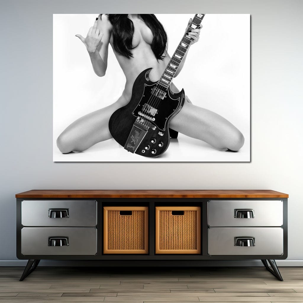 Go Rock Yourself Canvas Wall Art