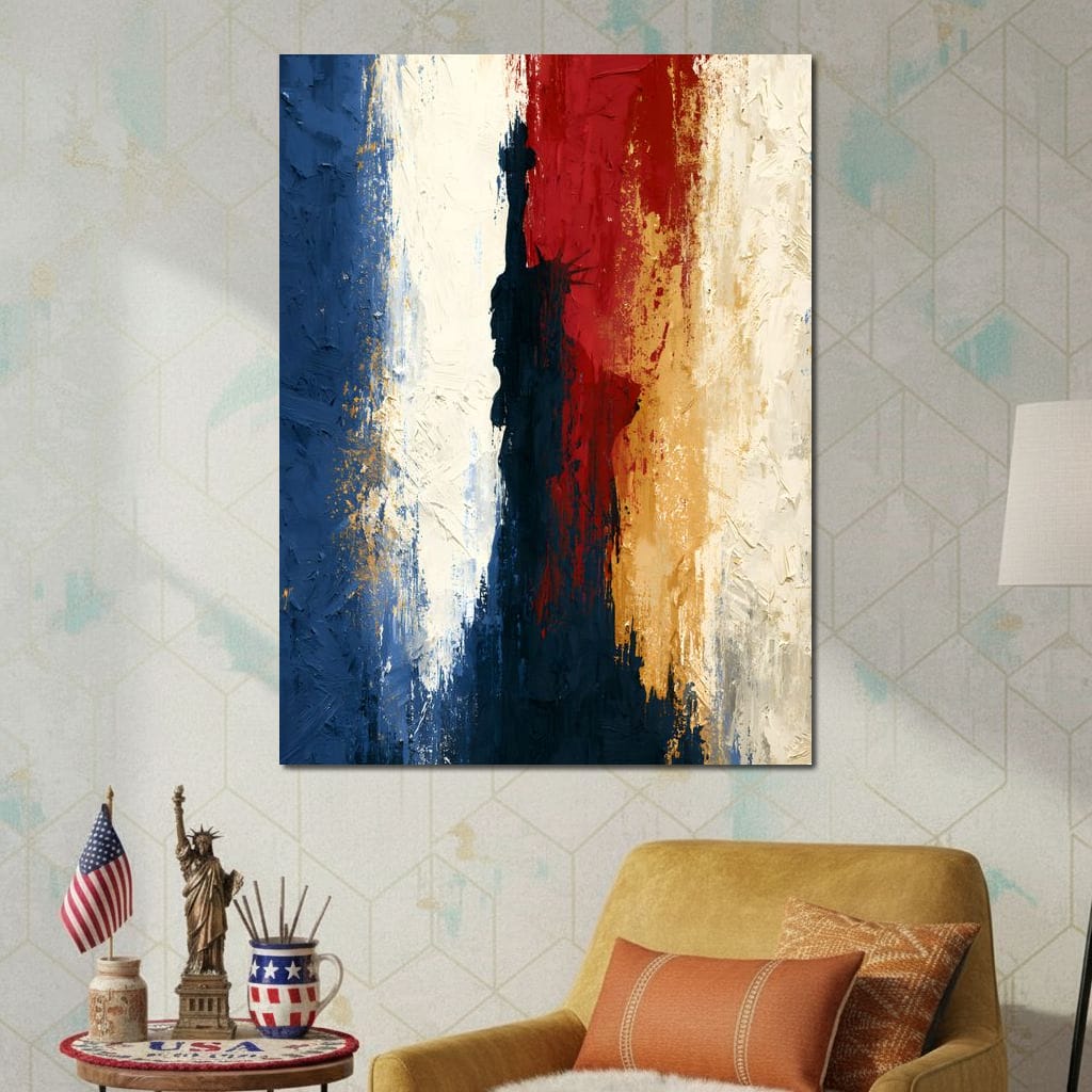 Legacy Of The Rising Liberty Canvas Wall Art