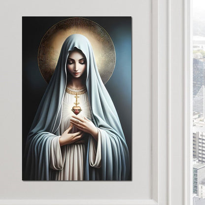 Graceful Benediction Canvas Wall Art