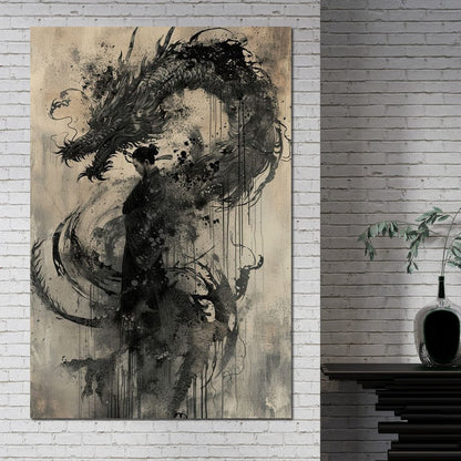 Echo of the Dragons Dream Canvas Wall Art