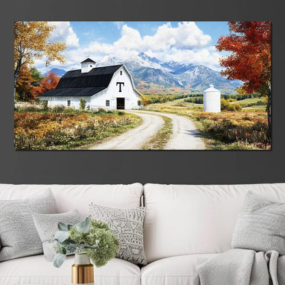 Pathway to Country Bliss Canvas Wall Art