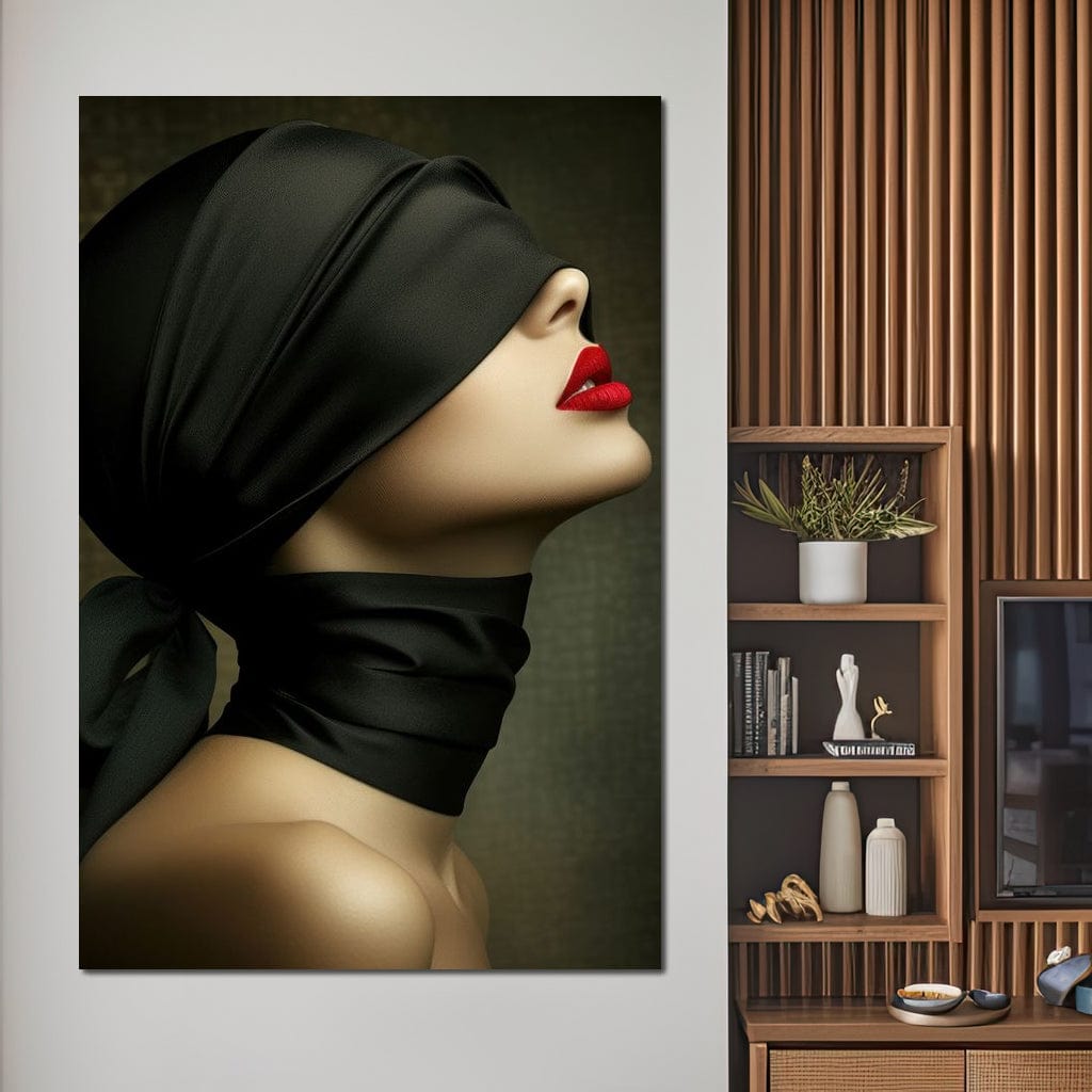 Hidden Temptation Canvas Wall Art