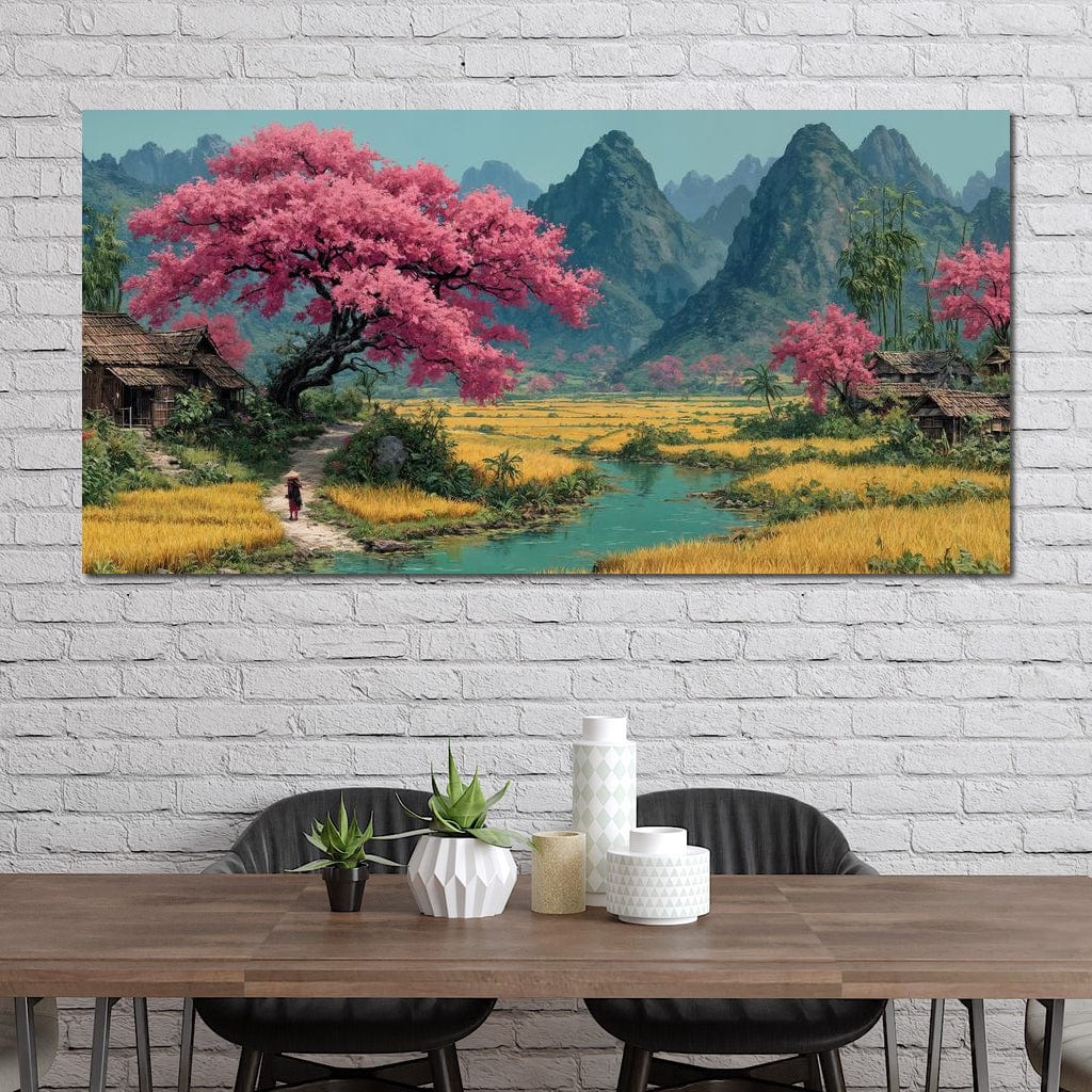 The Tranquil Path Canvas Wall Art